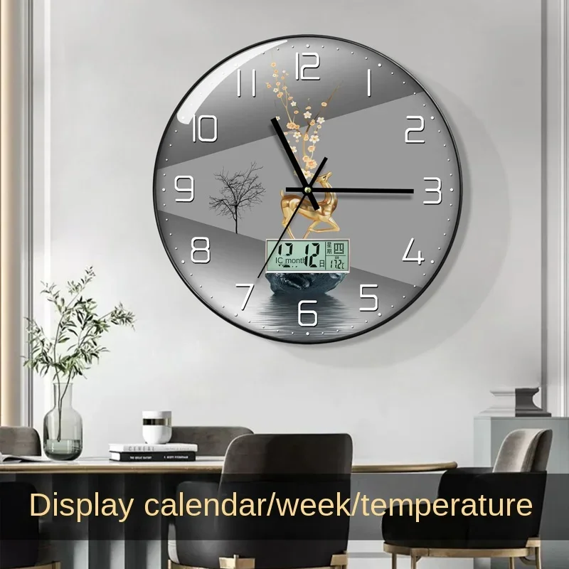 Watch Wall Clock Living Room w - Luxury Lifestyle Living recension och pris