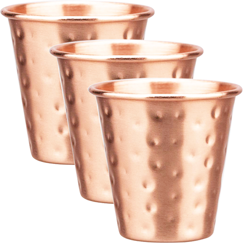 3/4Pcs New 60ml 100% Copper Cu - Copper Cocktail Mug recension och pris