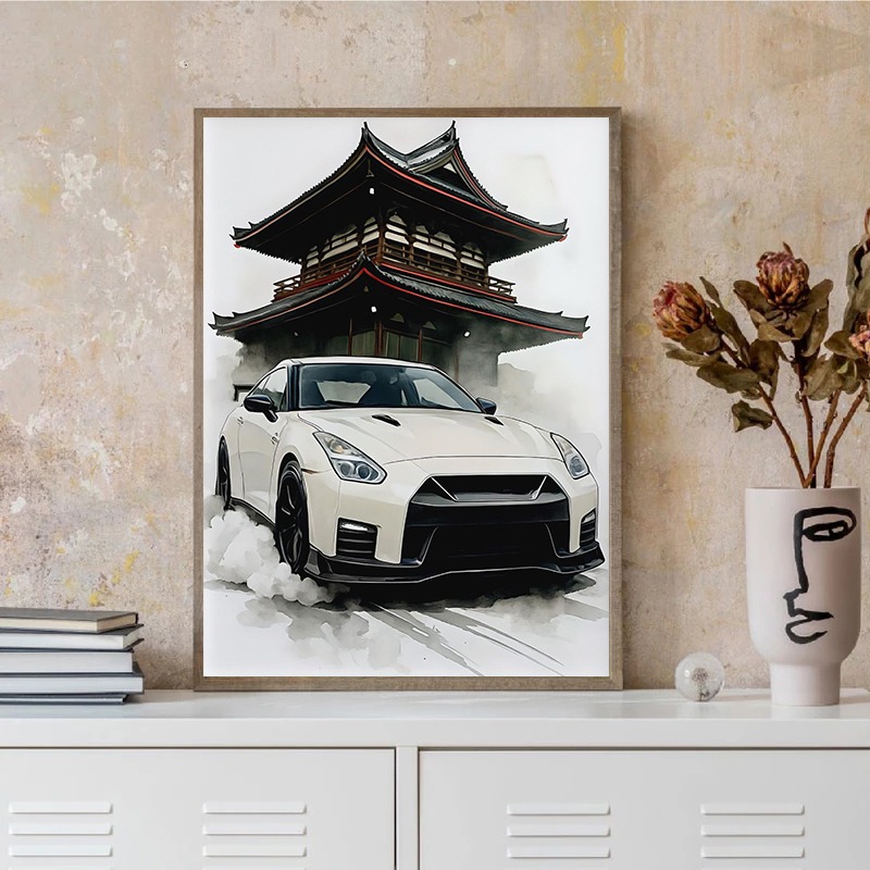 Japanese Style Supercar Wall A - Luxury Lifestyle Cars recension och pris