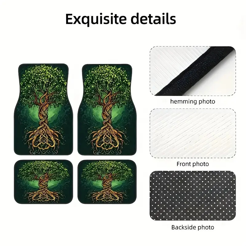 4pcs, Green Tree Of Life Style - Luxury Lifestyle Cars recension och pris